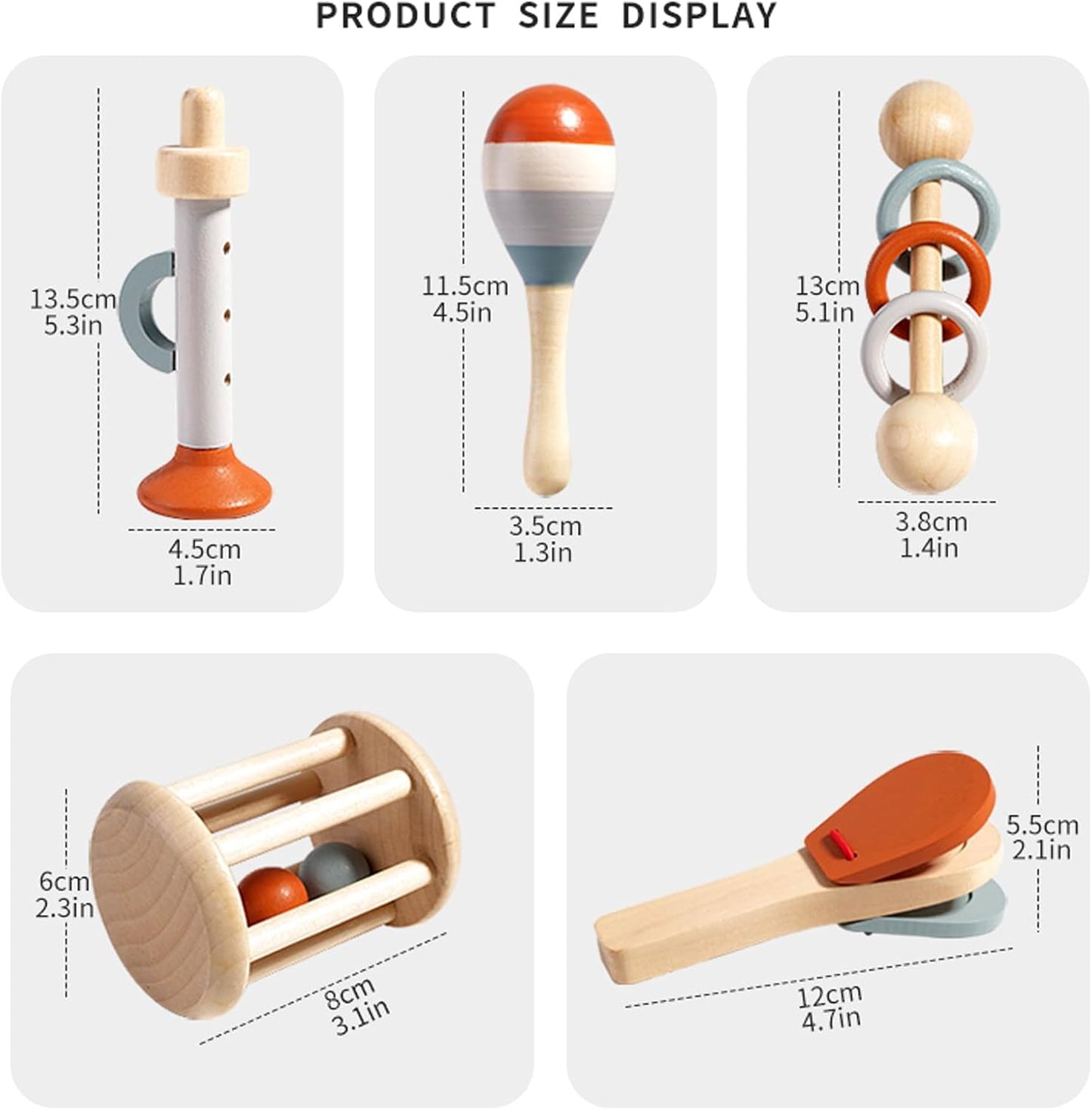 Baby Holz Musikspielzeug