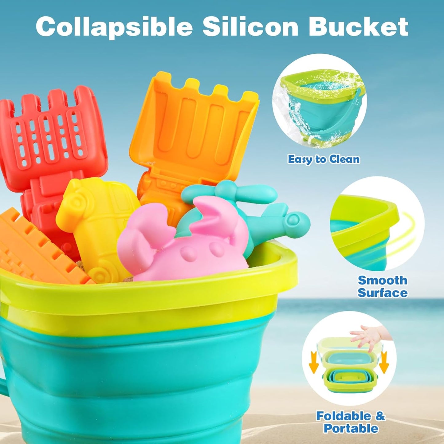 Sand molds sand shovel children