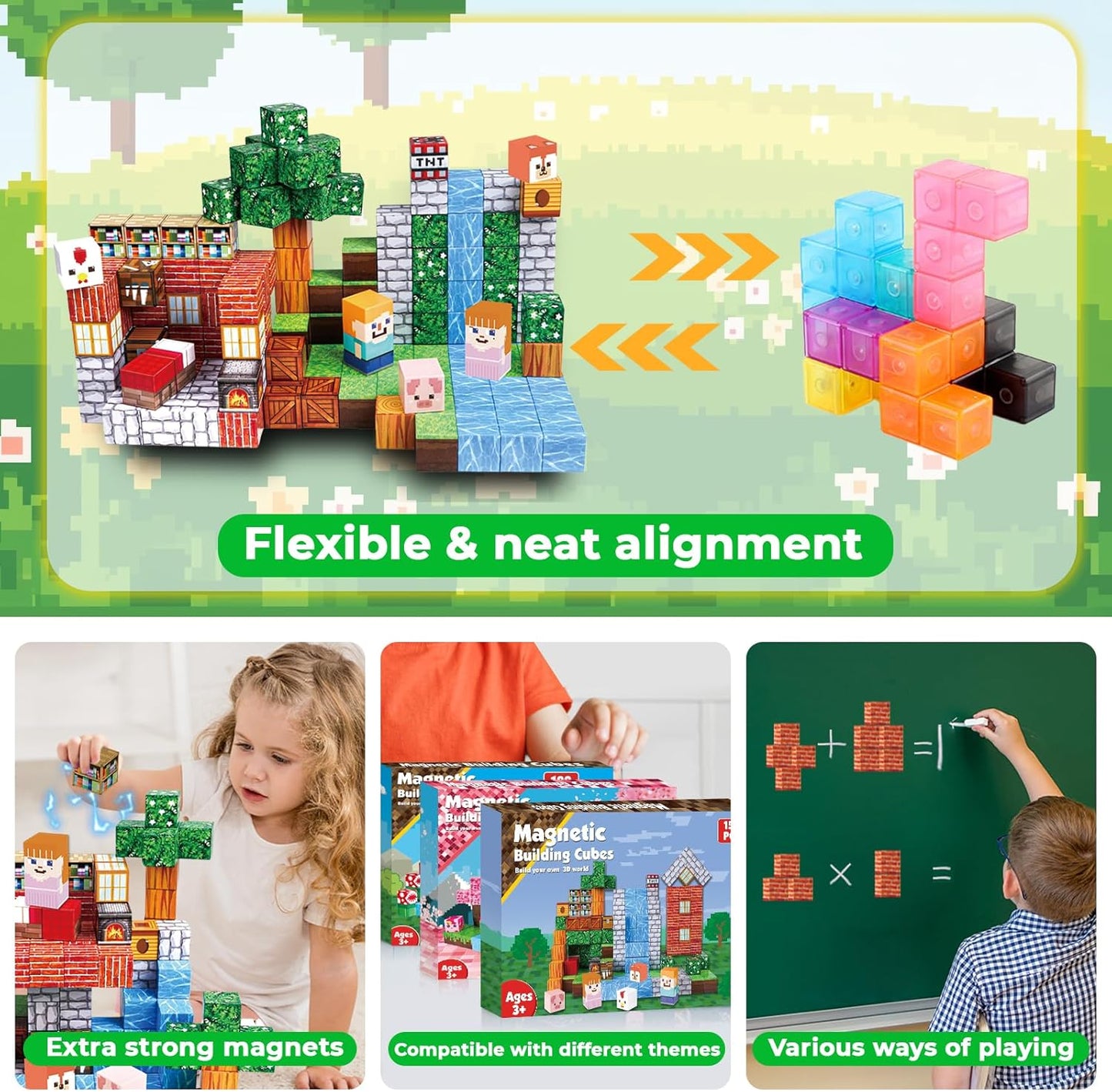 Blocs de construction magnétiques