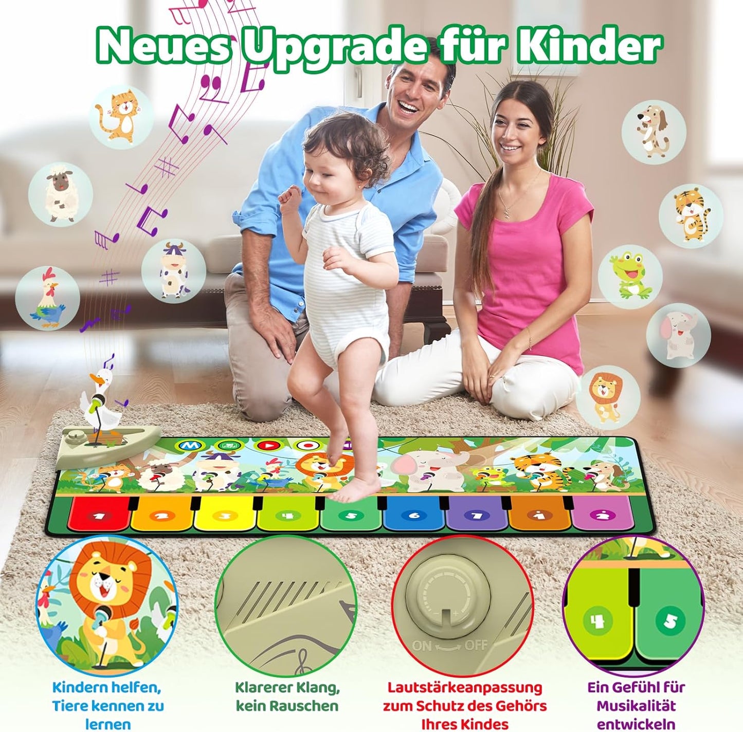 Tapis musical pour enfants