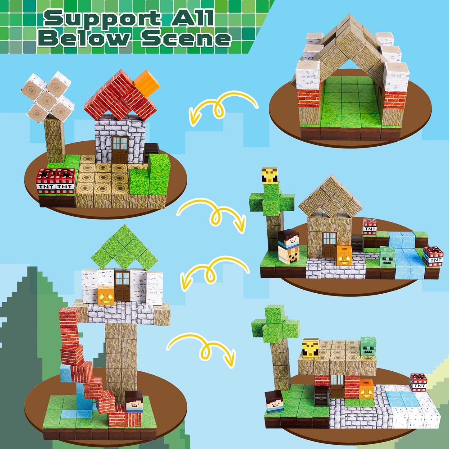 Minecraft Magnetic Blocks