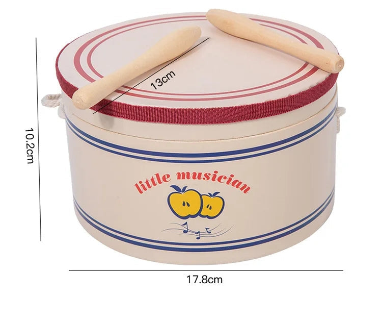 Wooden Xylophone &amp; Drum Set for Toddlers – Montessori Musical Toys