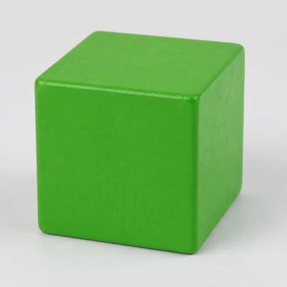 Bunte Holzbausteine Set – 100 geometrische Baublöcke ab 4 Jahren