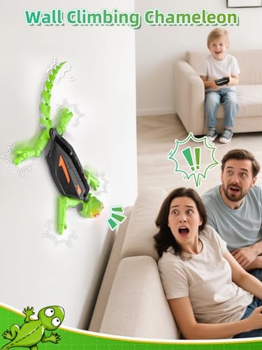 RC Gecko 2-in-1 Wandkletterer und Bodenflitzer mit LED-Augen ab 3 Jahre