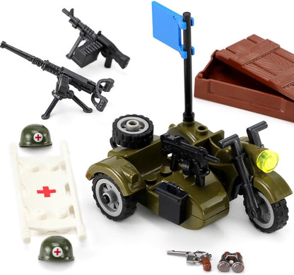 WW2 Waffen Pack US Armee Bausteine Set Militär Kit für Soldaten Figuren