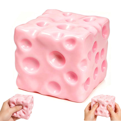 Stressball Eiswürfel, Weiche Squishy Eiswürfel Fidget Toy