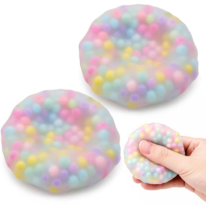 Stressball Eiswürfel, Weiche Squishy Eiswürfel Fidget Toy