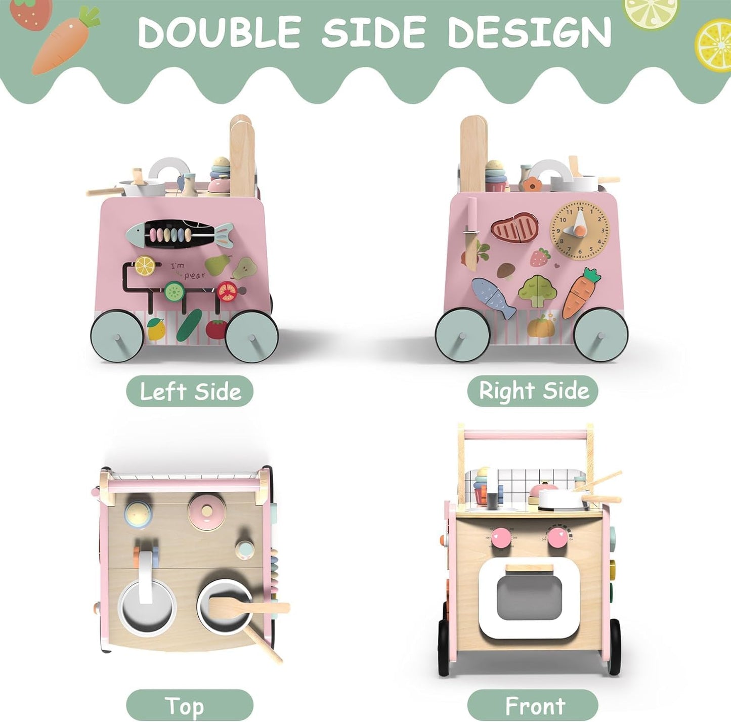 Porteur pour bébé en bois