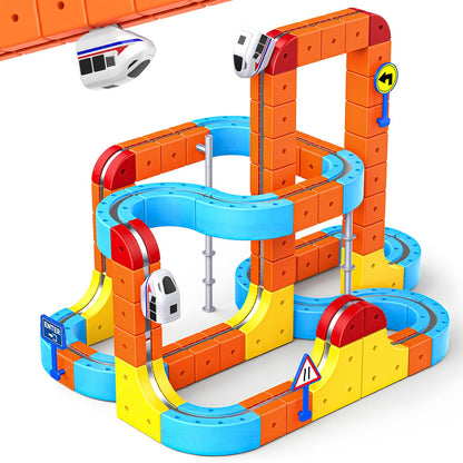 80 Pcs Cube Track Magnetische Block