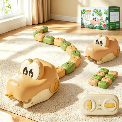 2 Set Wiederaufladbarer Magnet Schlangenzug Eisenbahn Spielzeug für Kinder
