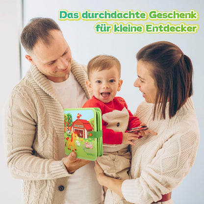 Bauernhof Quiet Book – 25 Aktivitäten, Montessori ab 2 Jahren