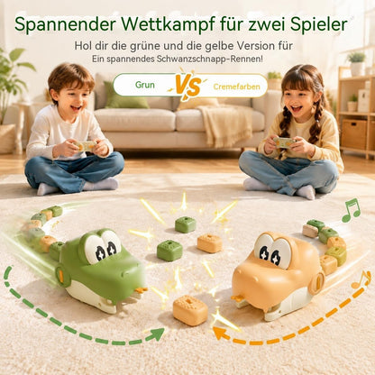 2 Set Wiederaufladbarer Magnet Schlangenzug Eisenbahn Spielzeug für Kinder