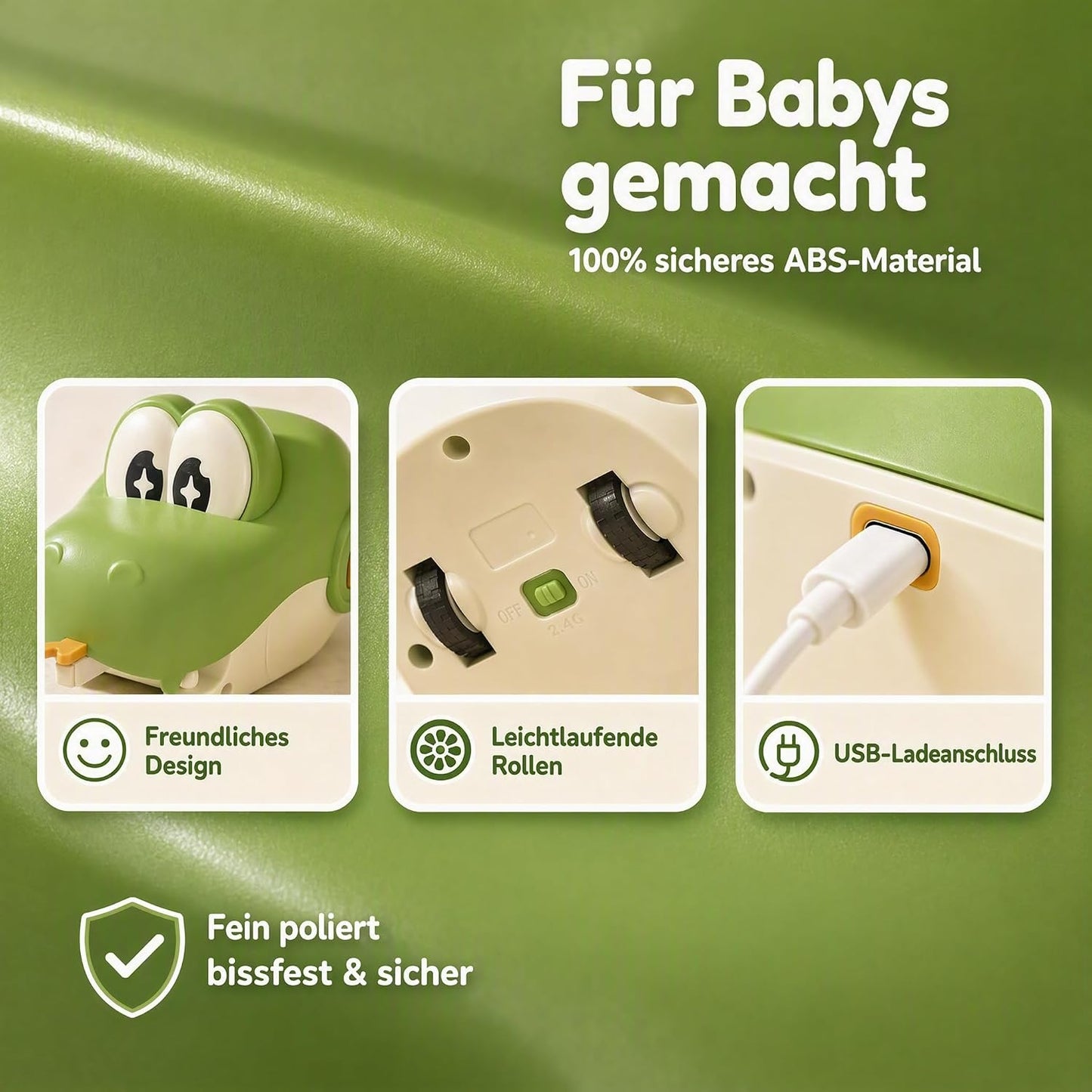 2 Set Wiederaufladbarer Magnet Schlangenzug Eisenbahn Spielzeug für Kinder