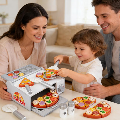 Holzspielzeug für Pizzaofen