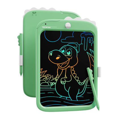 10-Zoll-LCD-Schreibblock, elektronisches digitales Schreiben und Farbbildschirm-Graffiti-Brett, Geschenke für Kinder und Erwachsene 3, 4, 5, 6, 7, 8 (Rosa)
