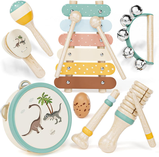 Instruments de musique en bois pour enfants