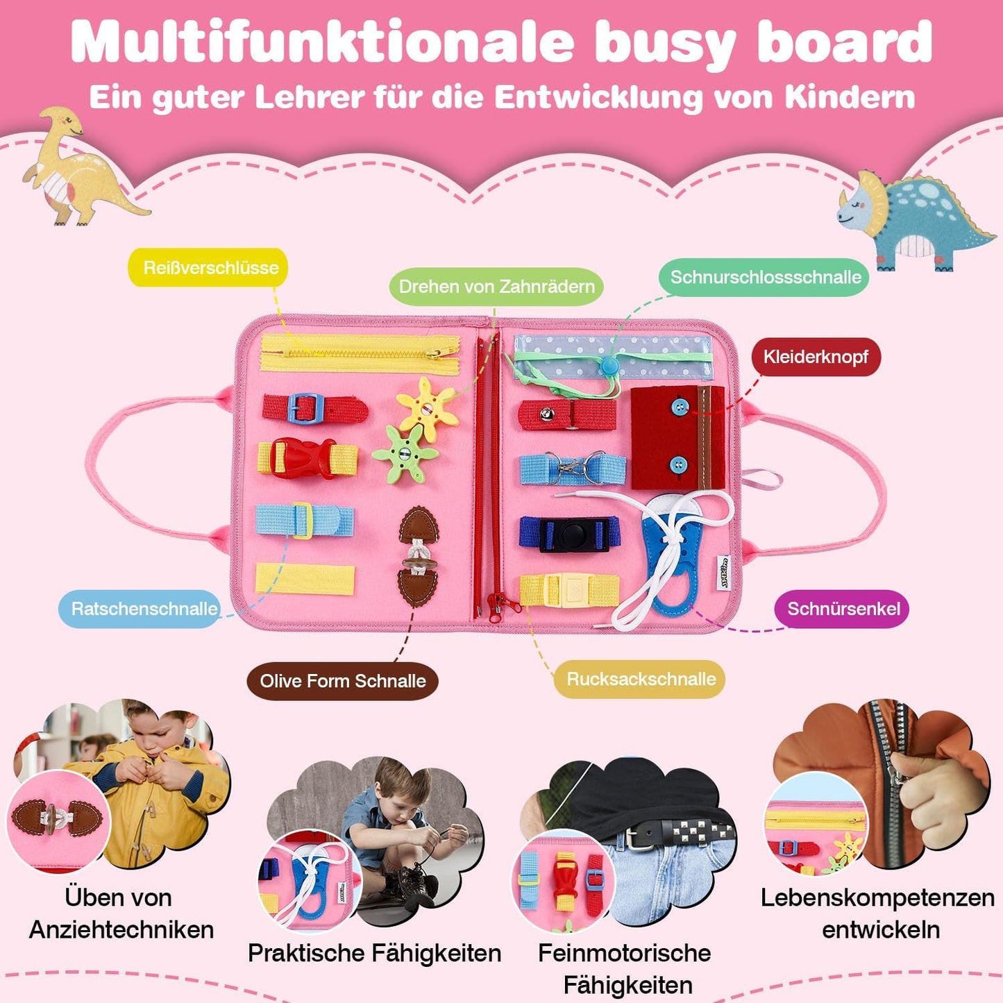 Lernspielzeug Activity Board