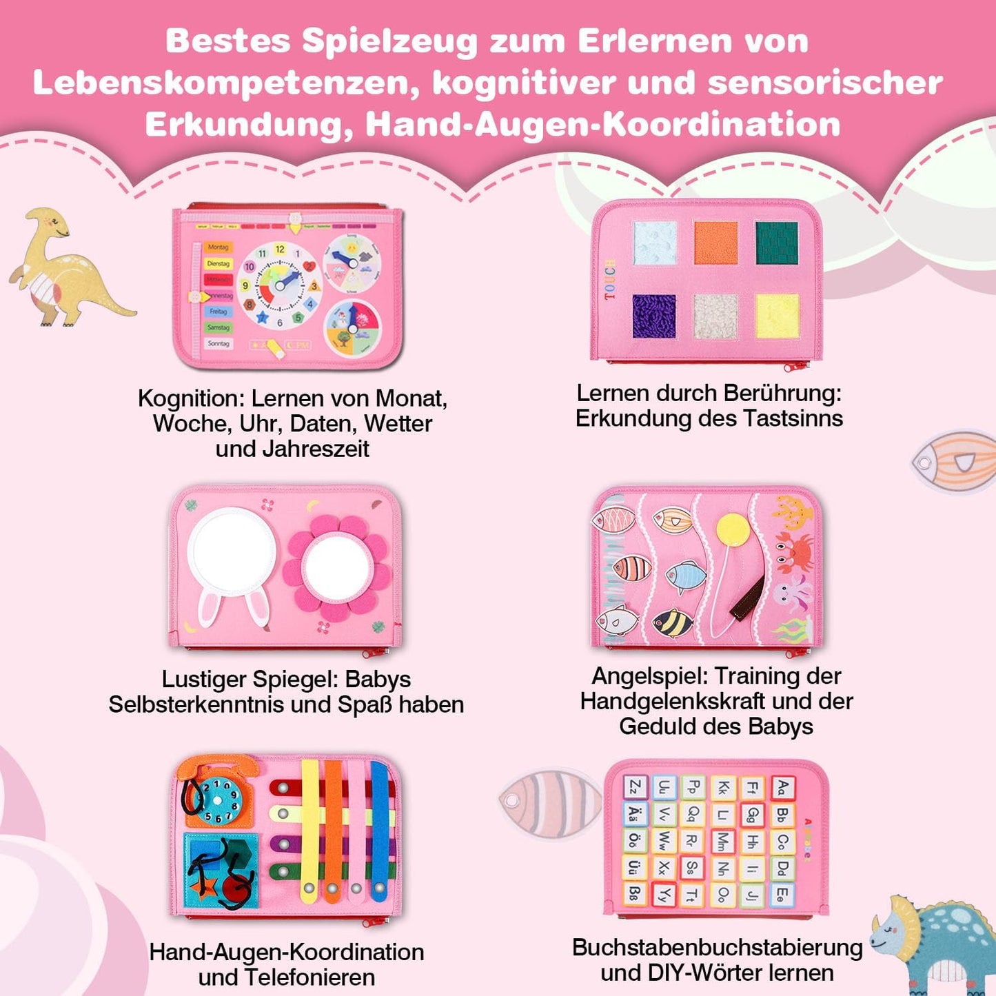 Lernspielzeug Activity Board