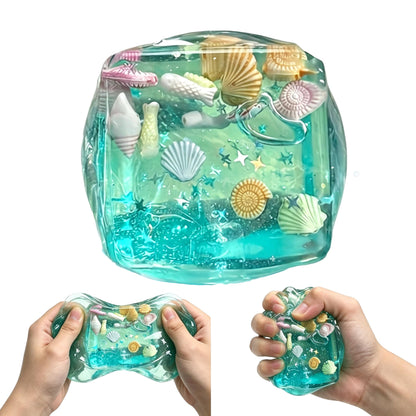 Squishy Würfel Anti Stress Spielzeug, Fidget Toys Stressball (2#Rosa*1pc)