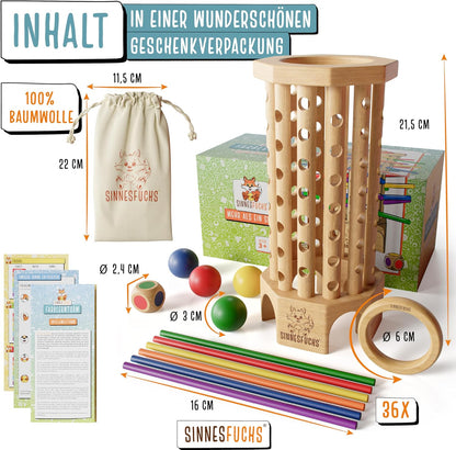 Farblernturm Holzspielzeug