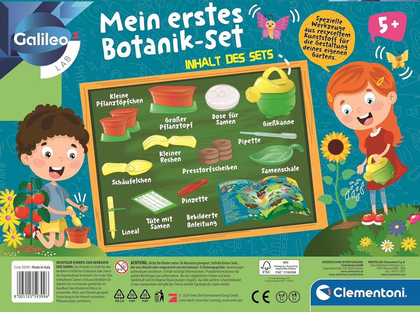 Botanik-Spielzeug für Kinder