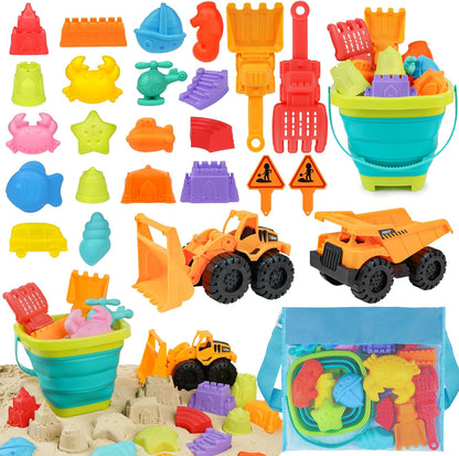 Sand molds sand shovel children