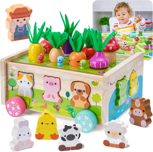 Montessori Karotten Steckspiel