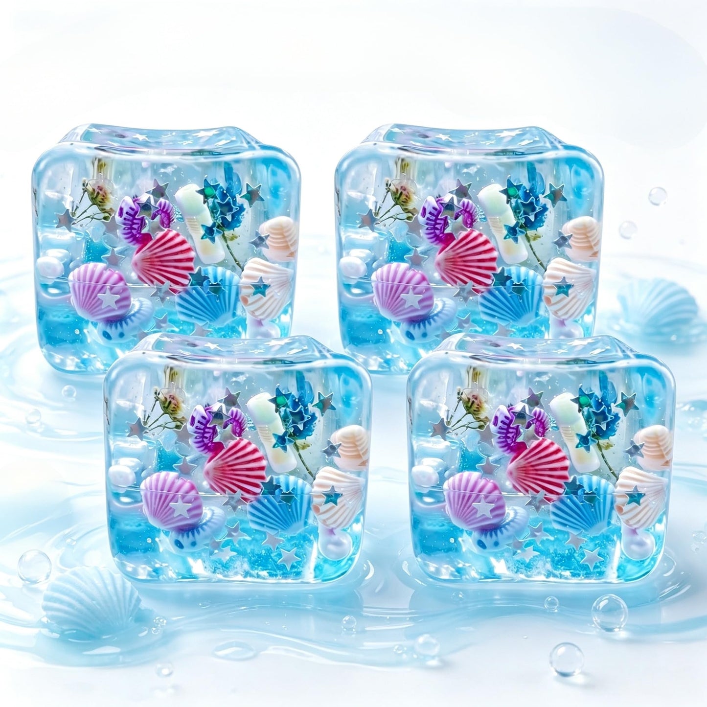 Squishy Würfel Anti Stress Spielzeug, Fidget Toys Stressball (2#Rosa*1pc)