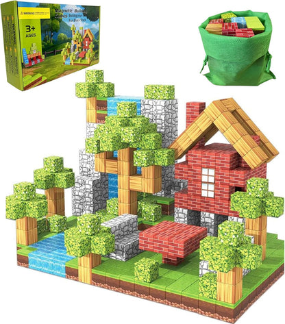 Magnetische Bausteine – STEM Montessori Spielzeug für Kinder
