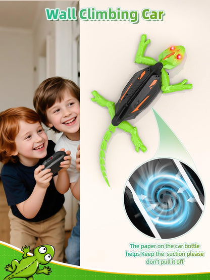 RC Gecko 2-in-1 Wandkletterer und Bodenflitzer mit LED-Augen ab 3 Jahre