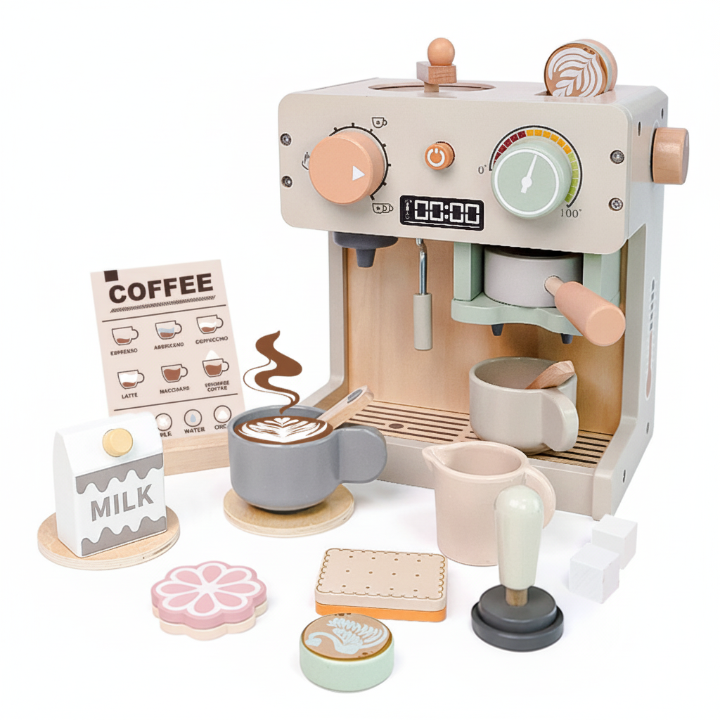 Kinder-Kaffeemaschine Full Set