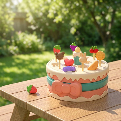 Kinder Kuchen-Spielset mit Knete – Kreatives Rollenspiel-Spielzeug