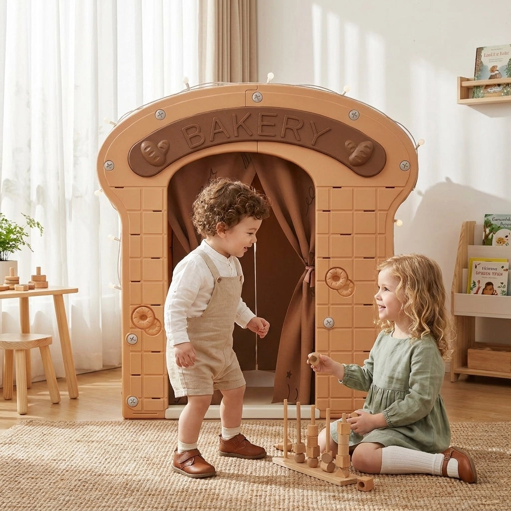 Kinderspielhaus BAKERY – Montessori Spielzelt Indoor