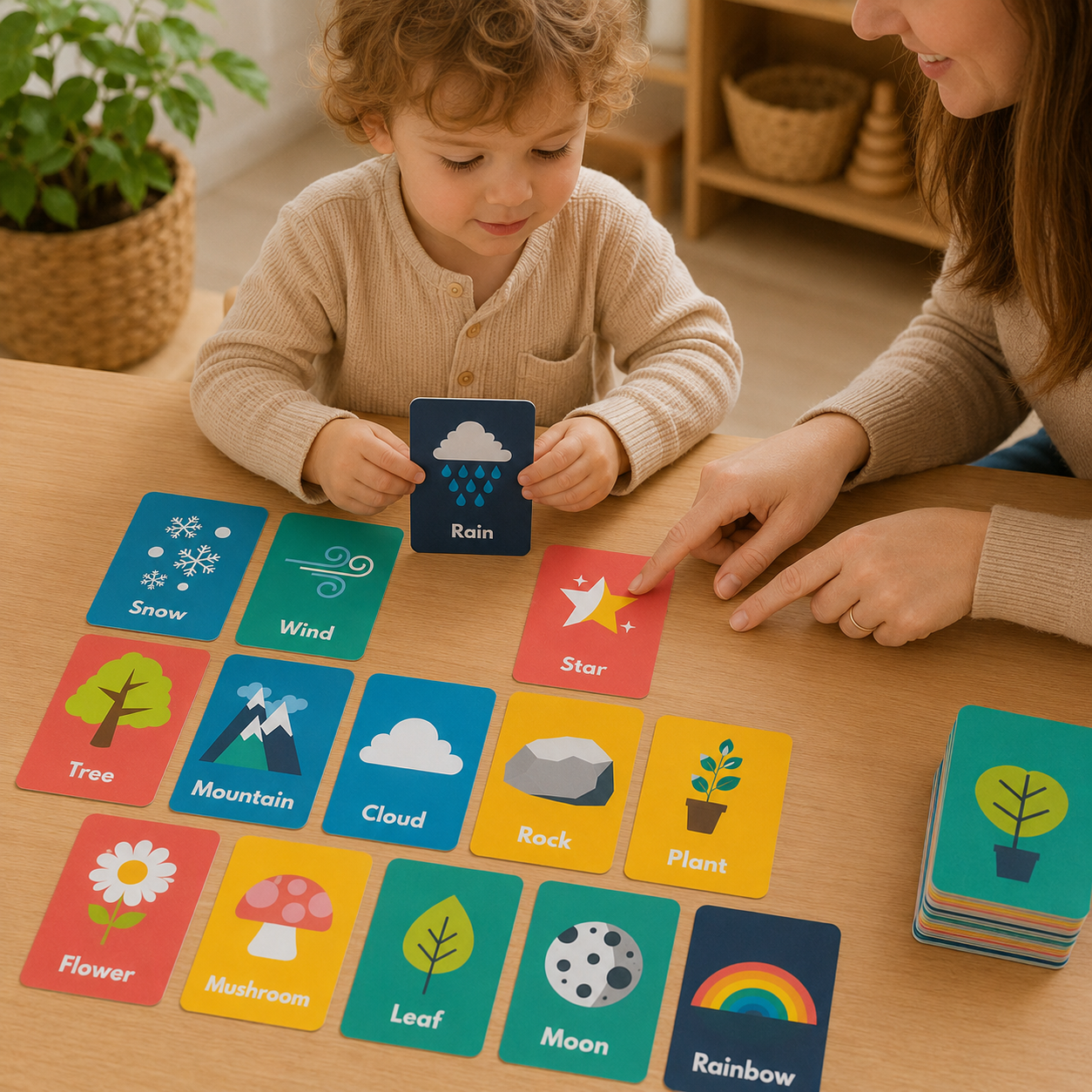 Montessori Lern-Set für Kleinkinder: Komplettes Entdeckungs-Set zur Frühförderung